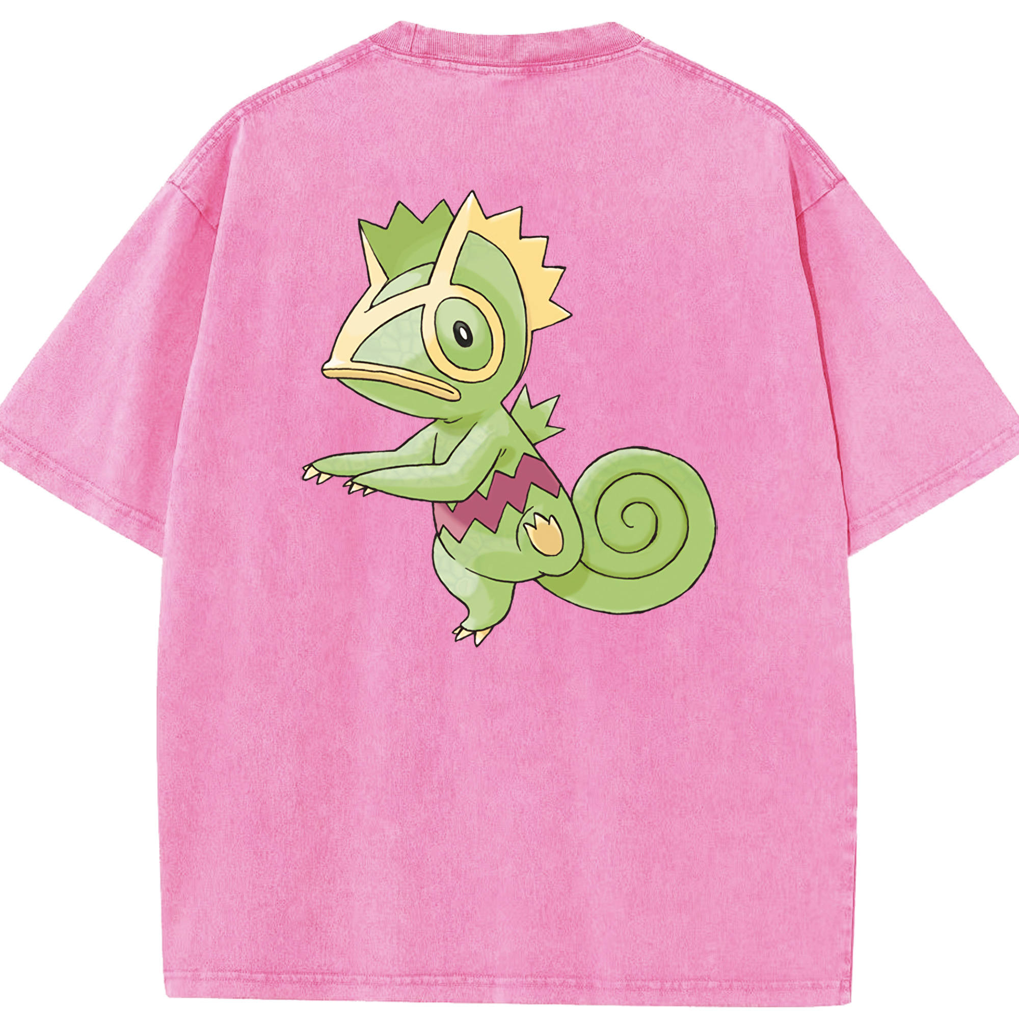 （画像用） ポケットモンスター Pokémon 綿100% ヴィンテージ風 半袖Tシャツ（背面プリント）